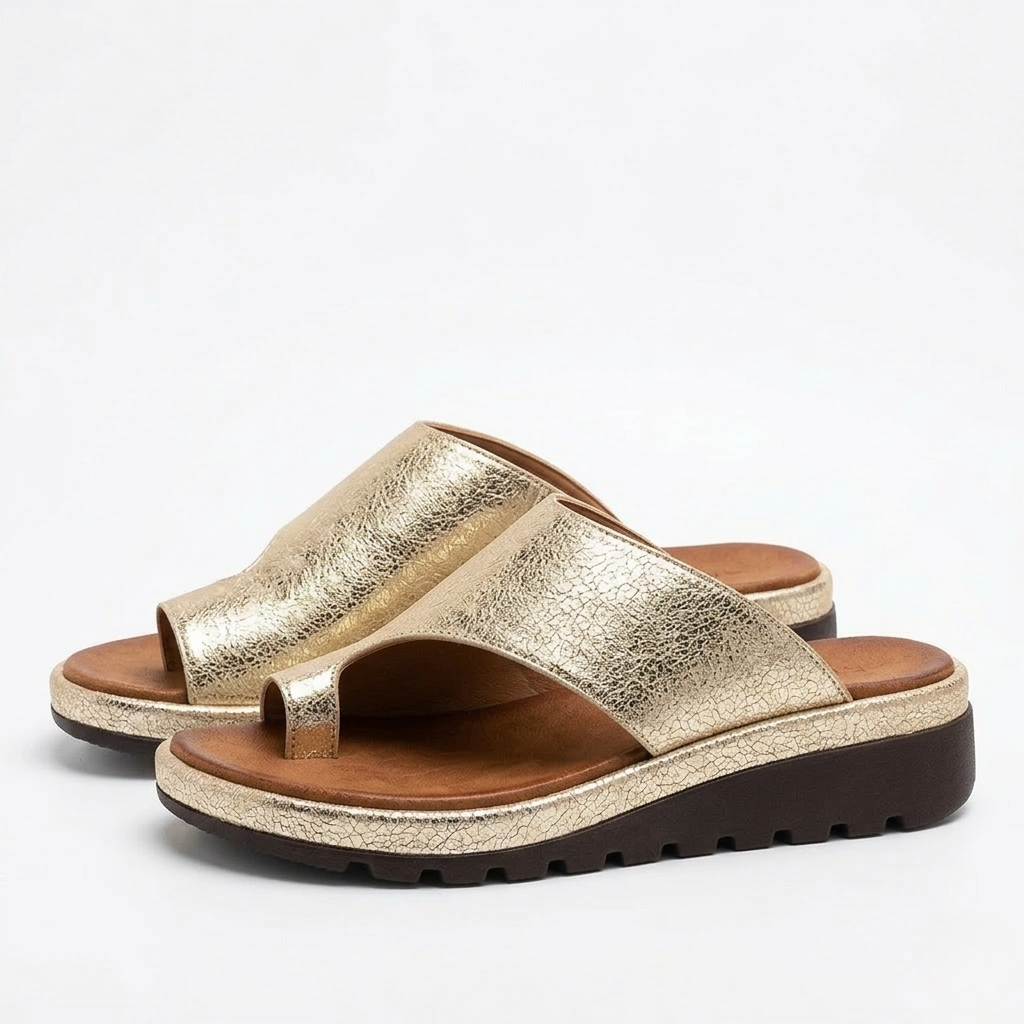Women's Platform Sandals Arch Support Wedge Summer