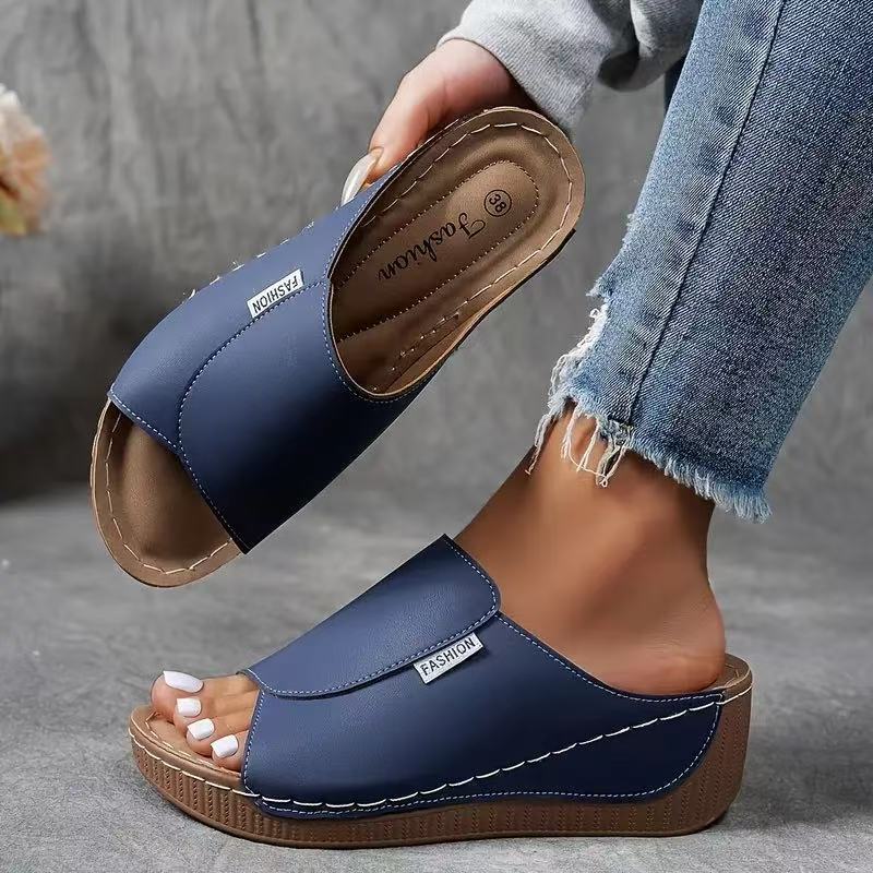 Women's Orthopedic Sandals Cushioned Open Toe Wedge