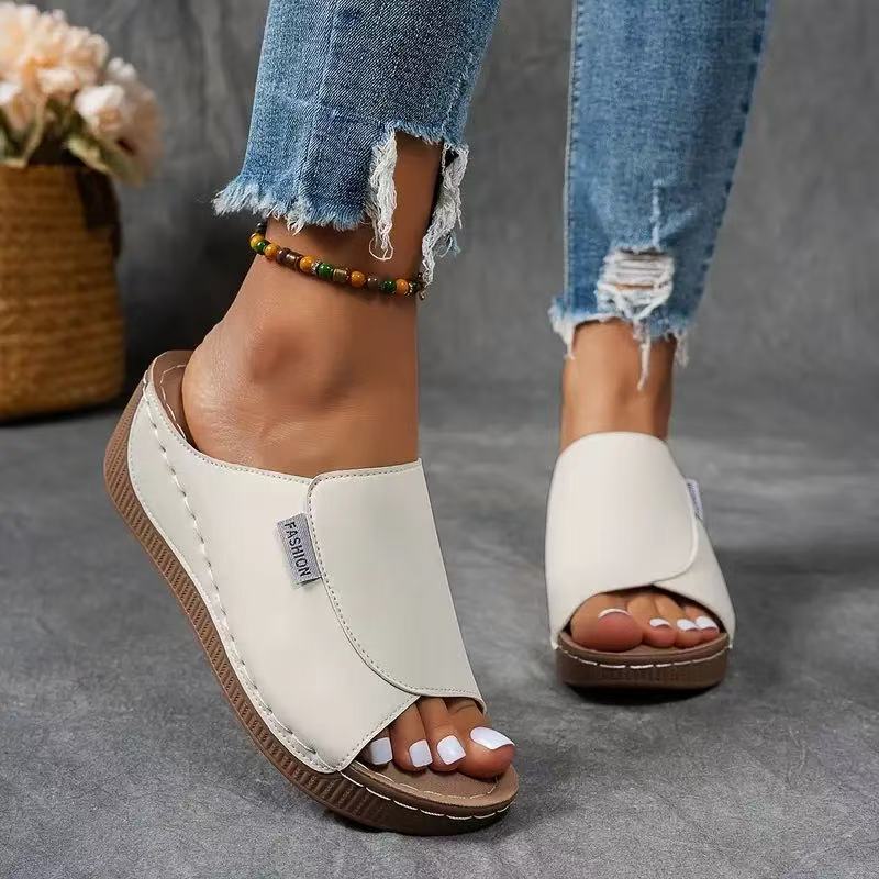 Women's Orthopedic Sandals Cushioned Open Toe Wedge