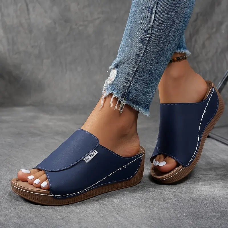 Women's Orthopedic Sandals Cushioned Open Toe Wedge