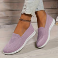Women's Slip-On Sneakers Orthopedic Knitted Mesh and Cushion Sole