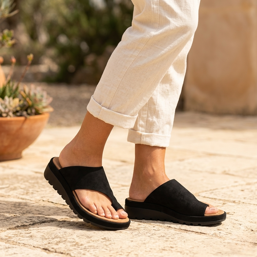 Women's Platform Sandals Arch Support Wedge Summer