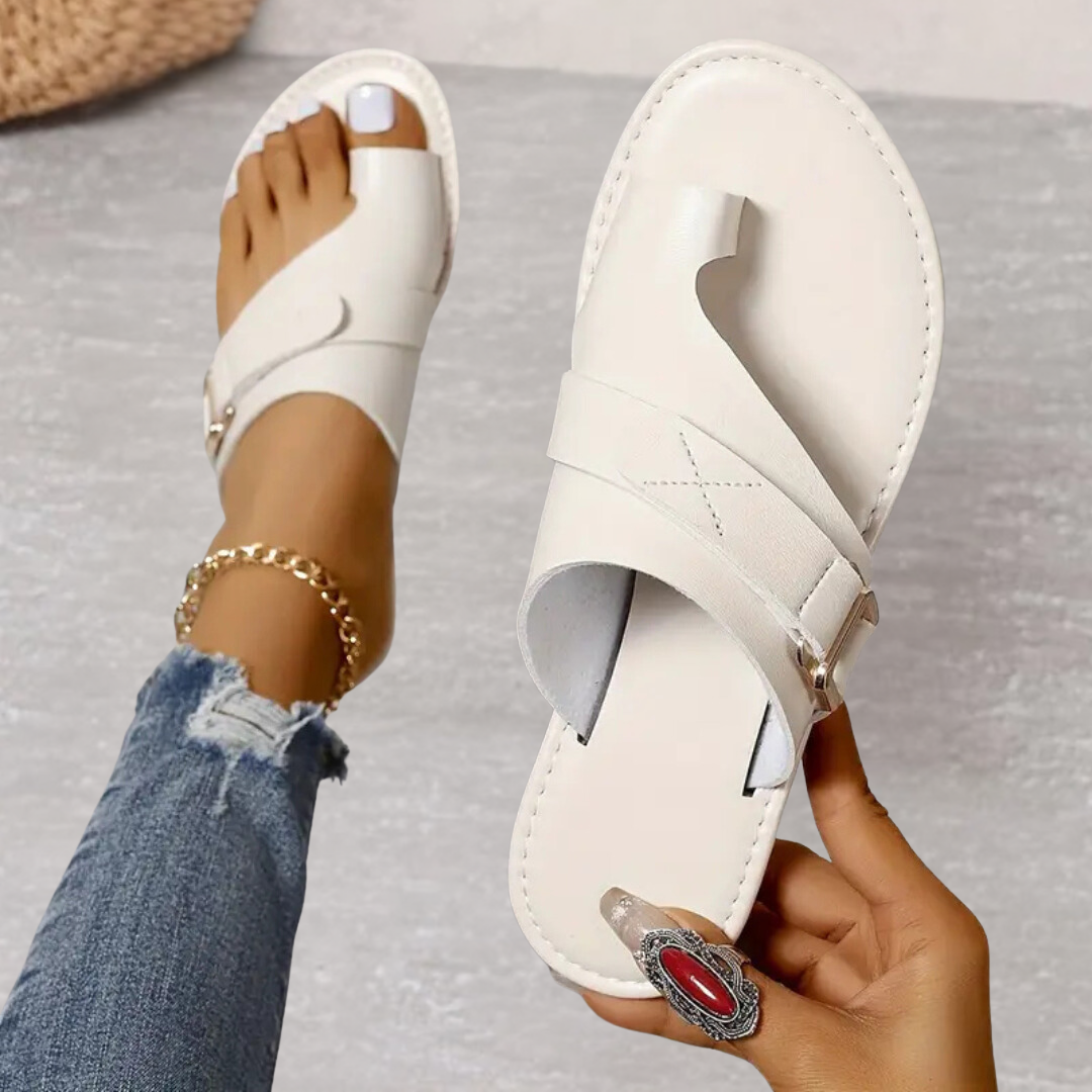 Women's Orthopedic Sandals Cushioned Open Toe Double Strap