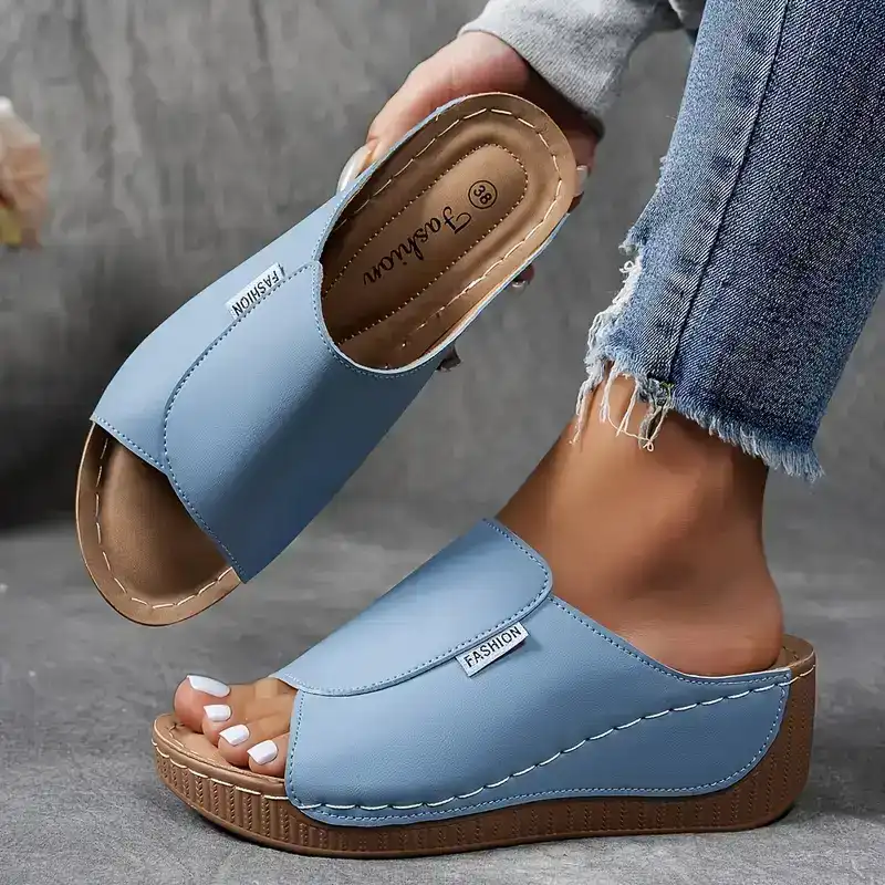 Women's Orthopedic Sandals Cushioned Open Toe Wedge